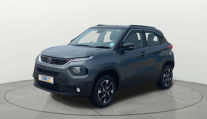 2024 Tata PUNCH Creative Dual Tone MT Sunroof, Petrol, Manual, 25,540 km, Left Front Diagonal