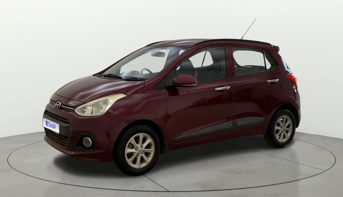 2015 Hyundai Grand i10 ASTA AT 1.2 KAPPA VTVT, Petrol, Automatic, 21,058 km, Left Front Diagonal