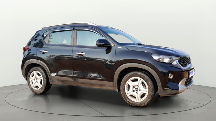 2023 KIA SONET HTK PLUS 1.0 IMT, Petrol, Manual, 64,195 km, Right Front Diagonal