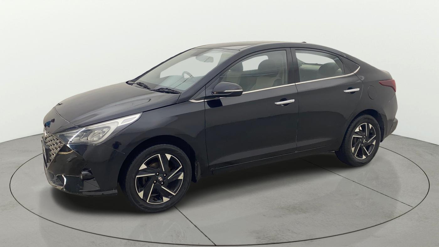 2020 Hyundai Verna SX (O) 1.5 VTVT IVT, Petrol, Automatic, 97,404 km, Left Front Diagonal