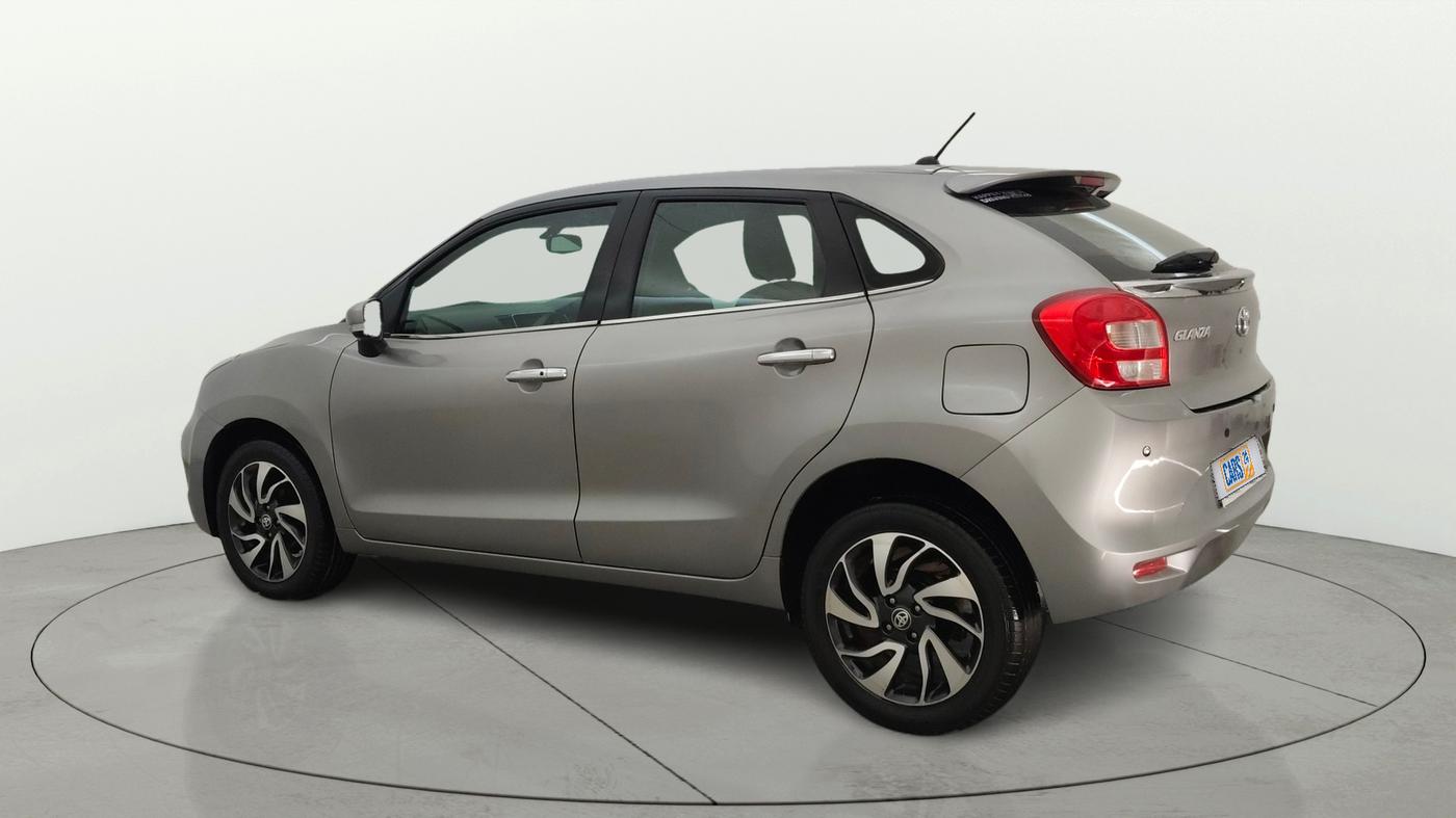 2020 Toyota Glanza V CVT, Petrol, Automatic, 70,863 km, Left Back Diagonal