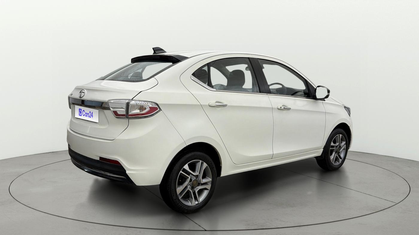 2022 Tata TIGOR XZA PLUS PETROL, Petrol, Automatic, 31,815 km, Right Back Diagonal