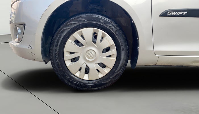 2014 Maruti Swift VXI, Petrol, Manual, 77,790 km, Left Front Wheel
