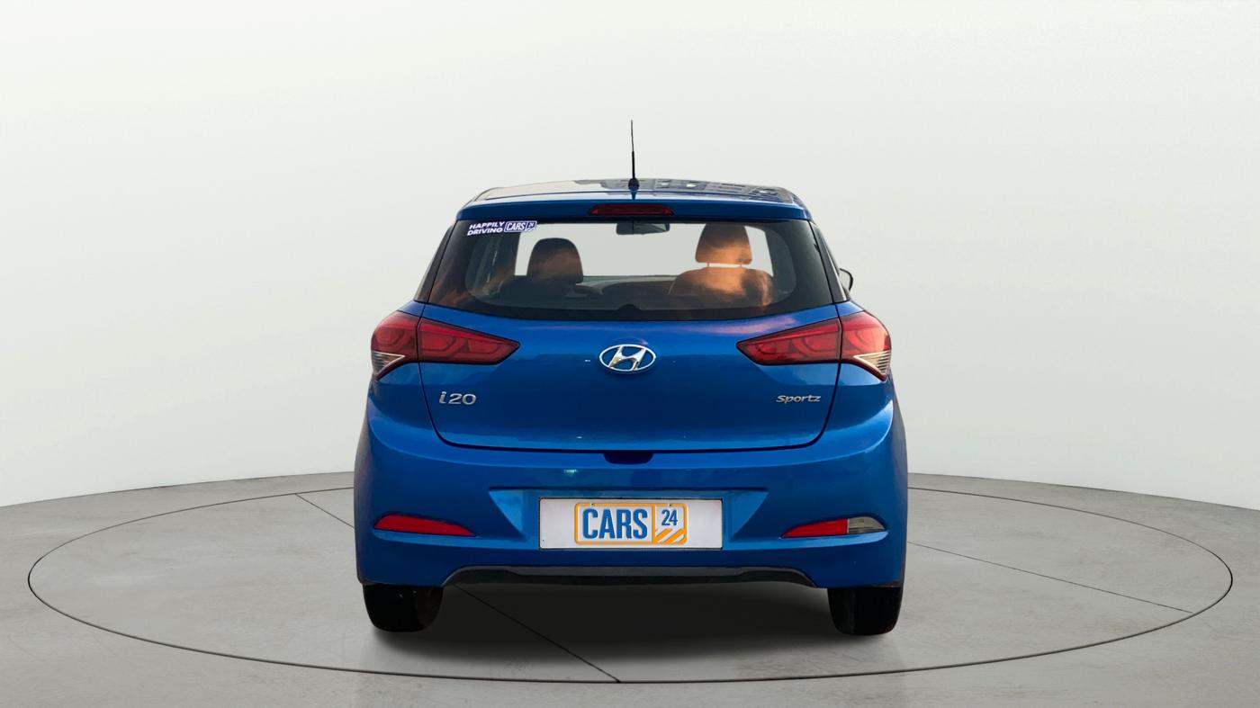 2017 Hyundai Elite i20 SPORTZ 1.2, Petrol, Manual, 36,068 km, Back/Rear