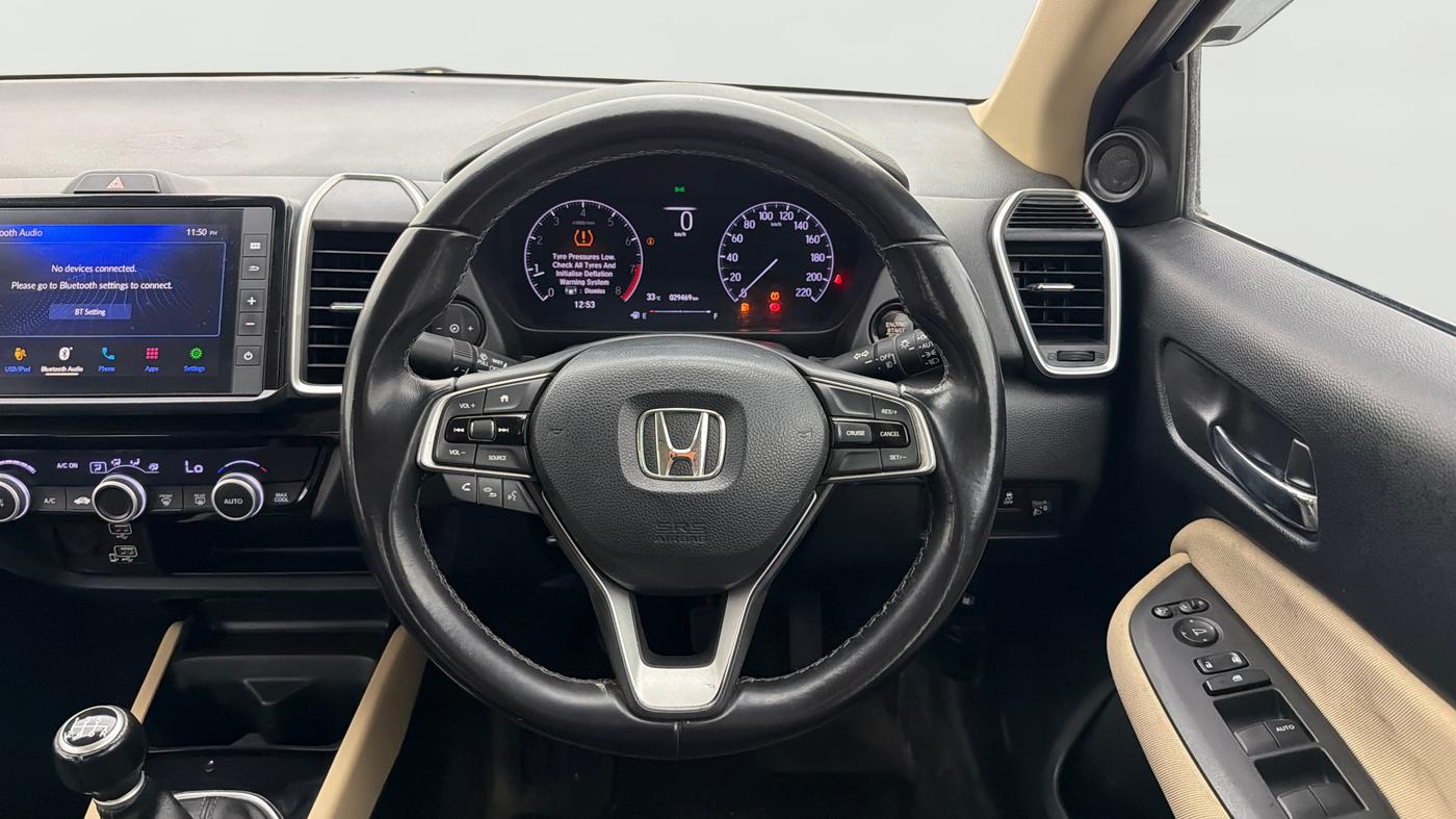 2021 Honda City 1.5L I-VTEC VX, Petrol, Manual, 29,396 km, Steering Wheel Close Up