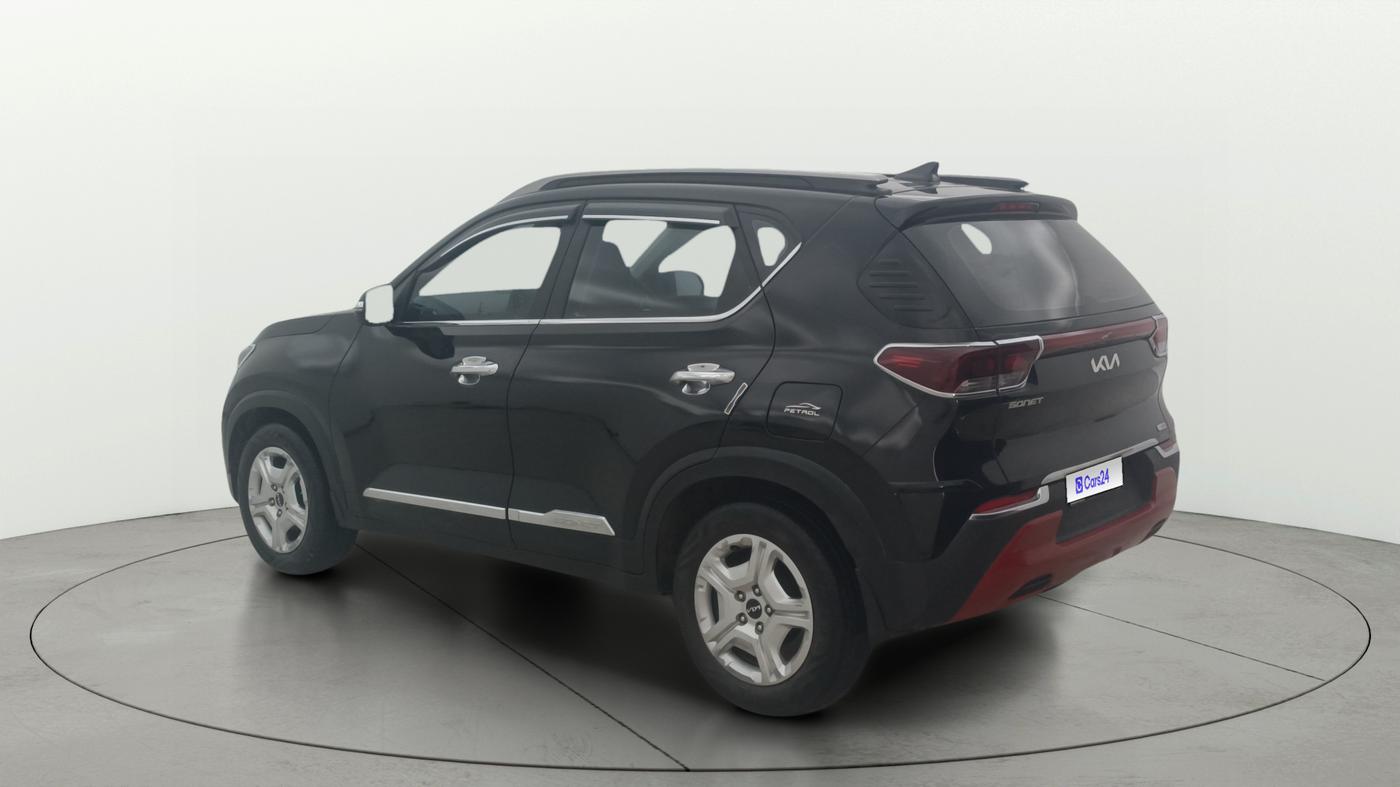2023 KIA SONET HTK PLUS 1.0 IMT, Petrol, Manual, 66,328 km, Left Back Diagonal