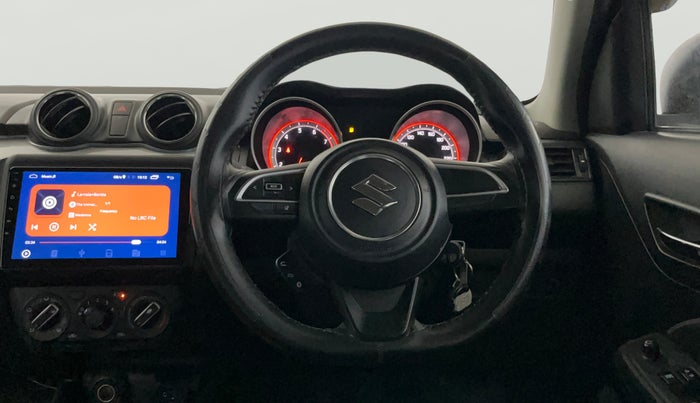 2021 Maruti Swift VXI AMT, Petrol, Automatic, 34,381 km, Steering Wheel Close Up