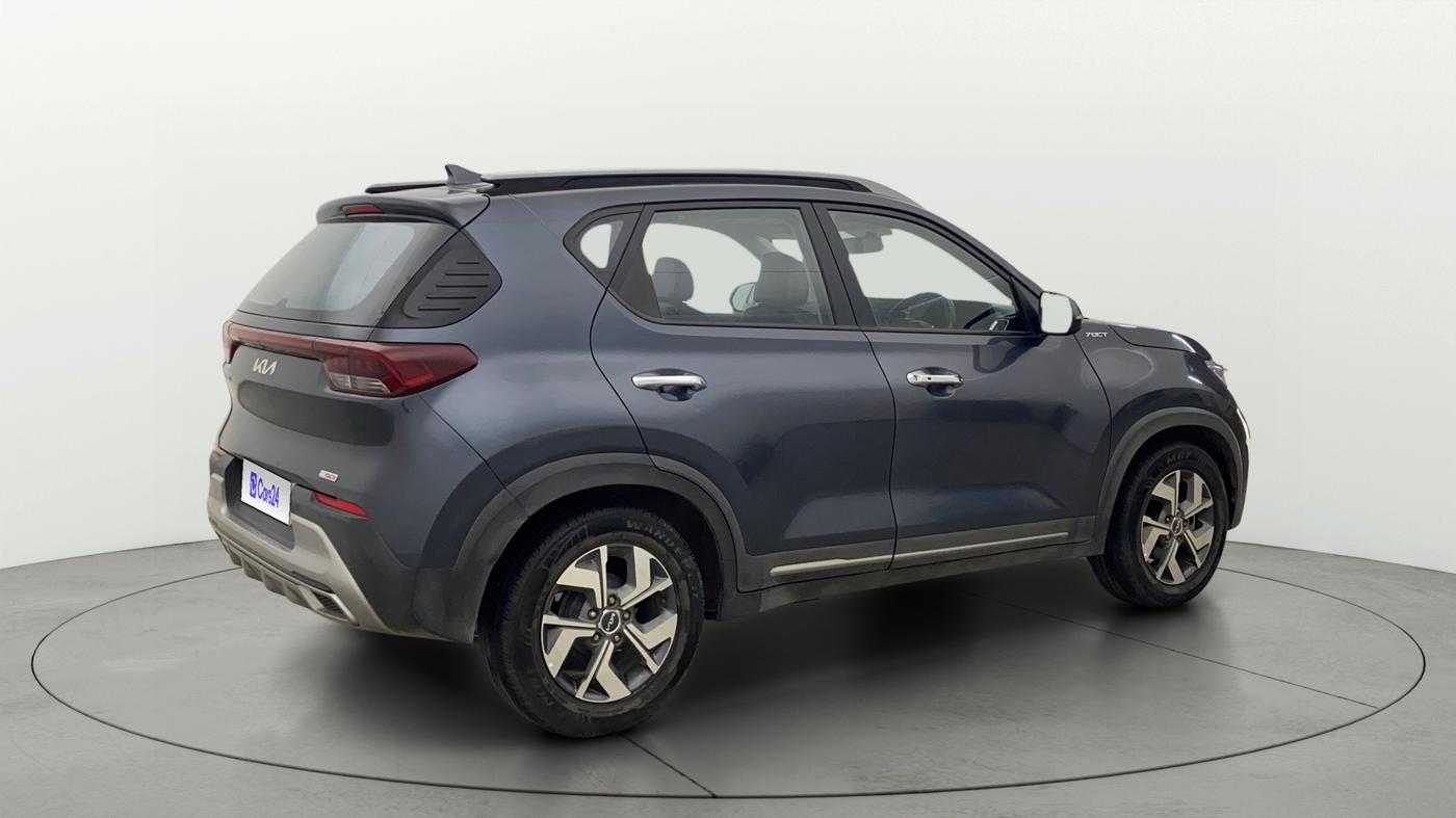 2023 KIA SONET 	 HTX 1.0 TURBO DCT, Petrol, Automatic, 63,491 km, Right Back Diagonal