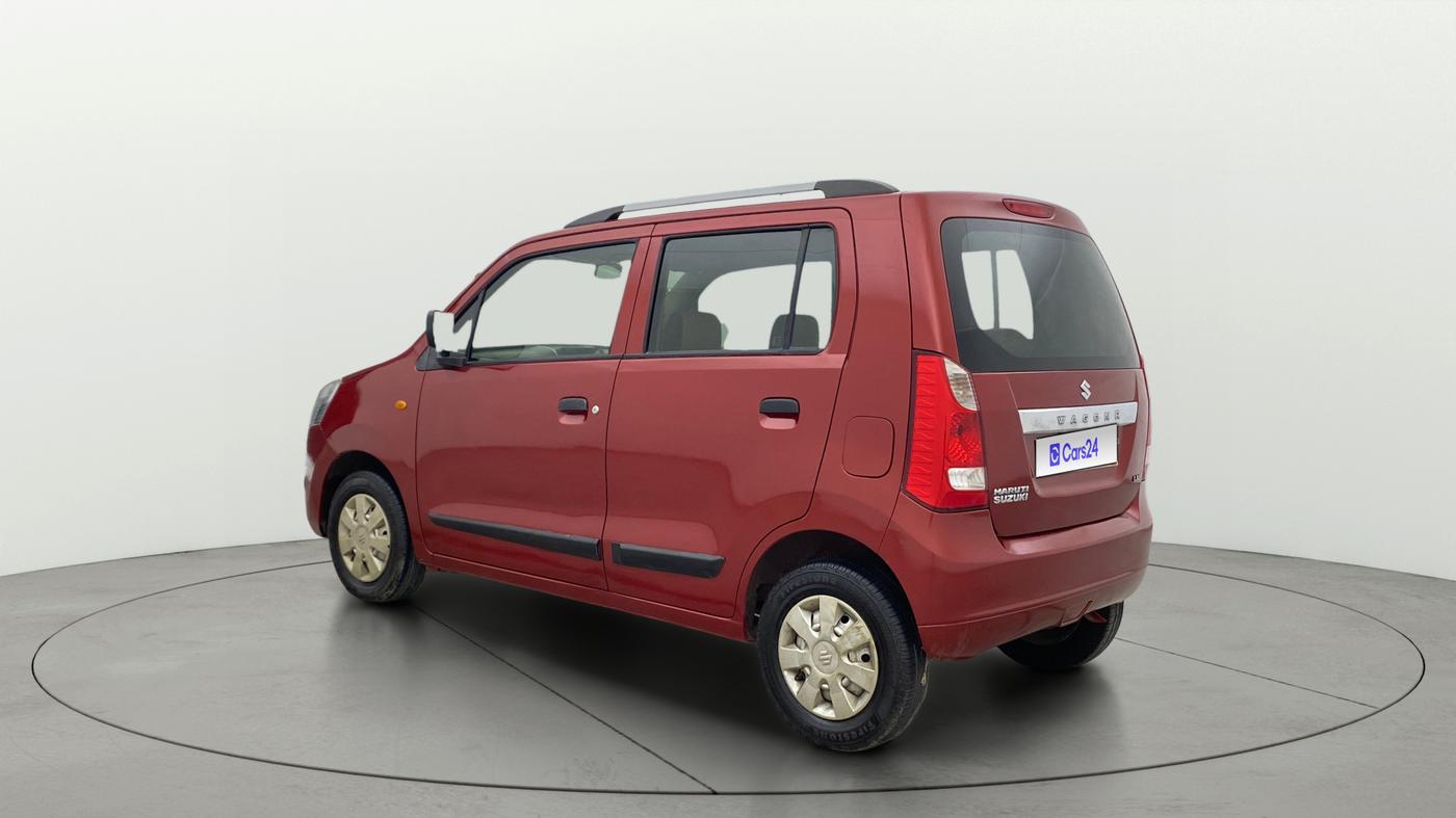 2013 Maruti Wagon R 1.0 LXI, Petrol, Manual, 84,321 km, Left Back Diagonal
