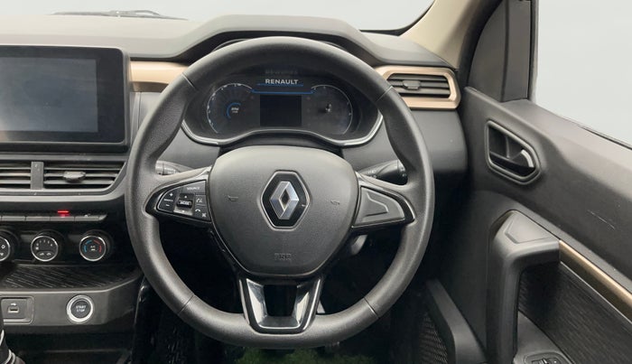 2023 Renault Kiger RXT (O) MT, Petrol, Manual, 23,260 km, Steering Wheel Close Up