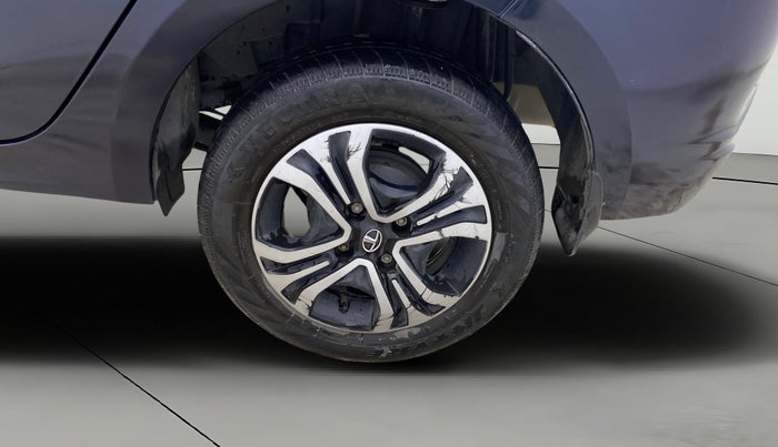 2022 Tata TIGOR XZ PLUS CNG, CNG, Manual, 75,845 km, Left Rear Wheel