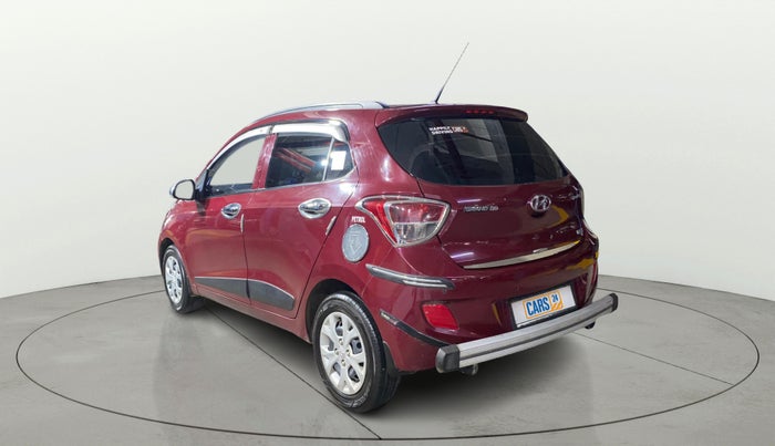 2016 Hyundai Grand i10 SPORTZ 1.2 KAPPA VTVT, Petrol, Manual, 34,118 km, Left Back Diagonal