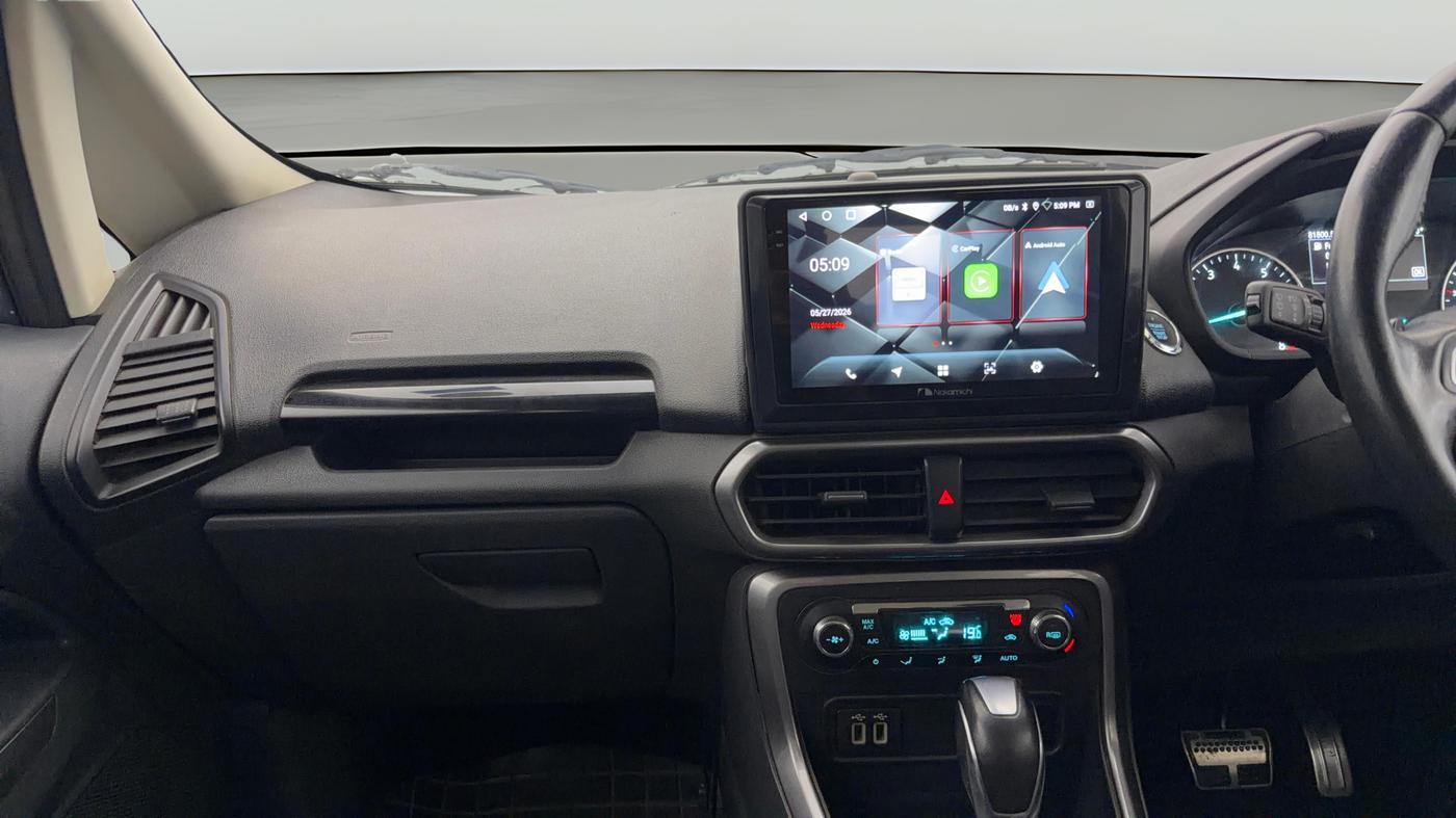 2019 Ford Ecosport TITANIUM + 1.5L PETROL AT, Petrol, Automatic, 81,766 km, Air Conditioner