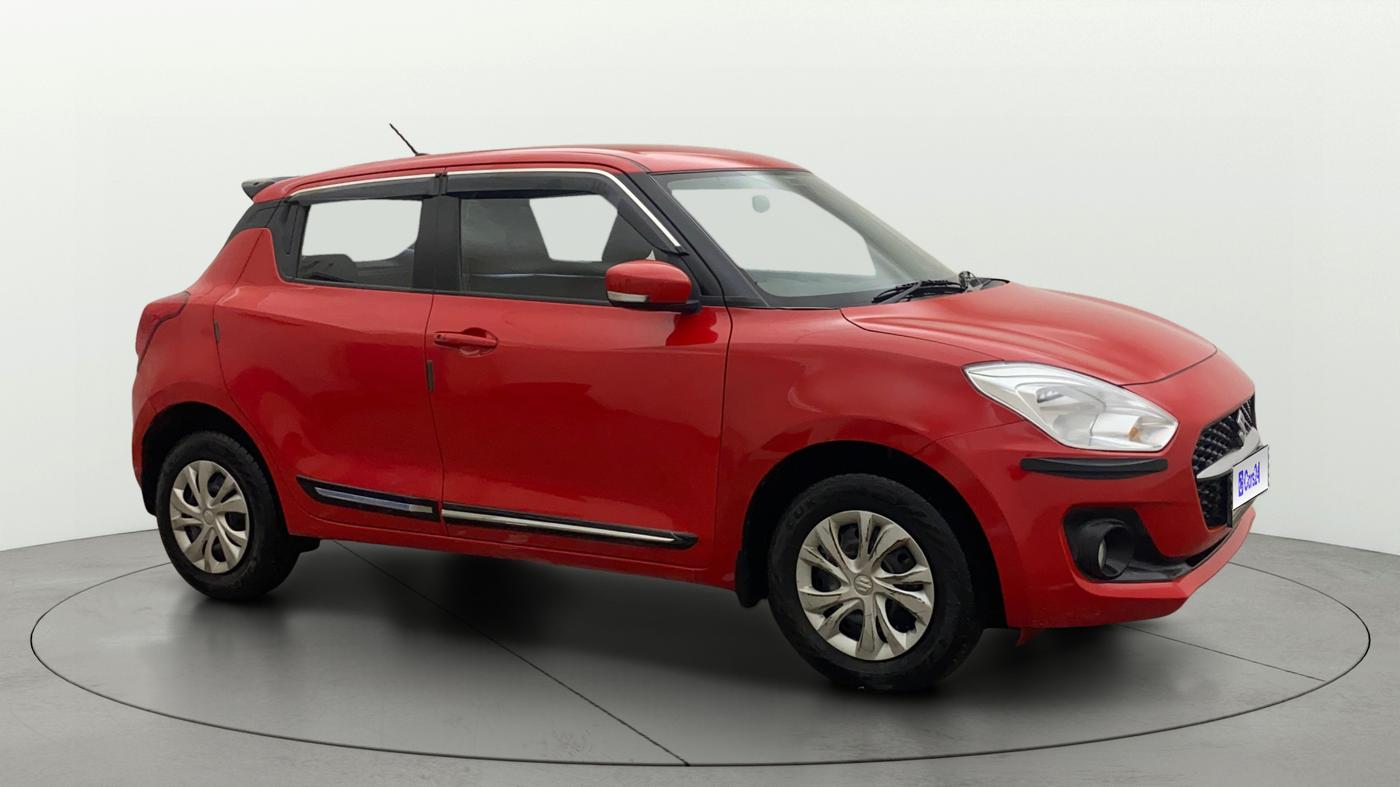 2023 Maruti Swift VXI AMT, Petrol, Automatic, 78,598 km, Right Front Diagonal