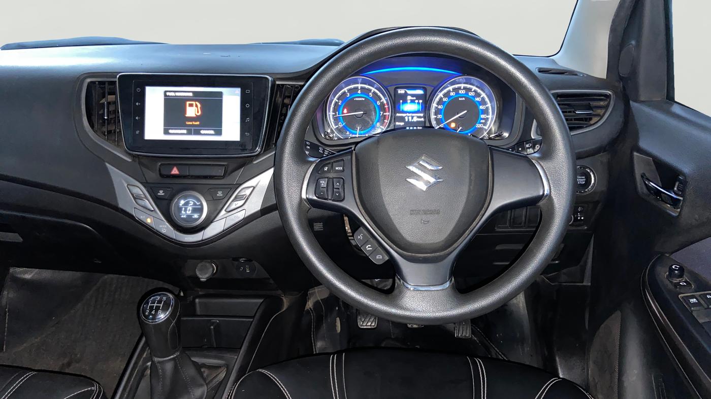 2020 Maruti Baleno ZETA PETROL 1.2, CNG, Manual, 60,769 km, Steering Wheel Close Up