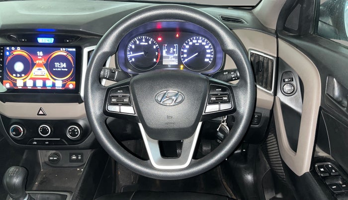 2016 Hyundai Creta E PLUS 1.6 PETROL, Petrol, Manual, 44,972 km, Steering Wheel Close Up
