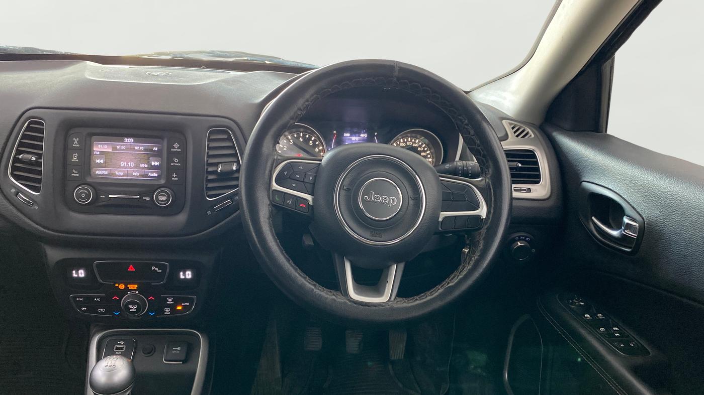 2019 Jeep Compass SPORT PLUS 1.4 PETROL, Petrol, Manual, 13,766 km, Steering Wheel Close Up