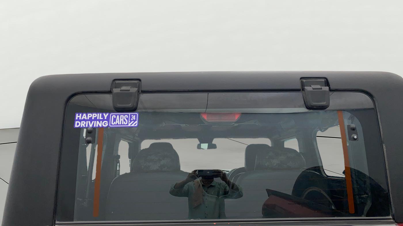2021 Mahindra Thar LX HARD TOP 4WD MT, Diesel, Manual, 34,319 km, Rear Windshield