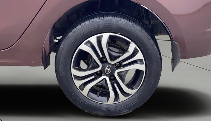 2022 Tata TIGOR XZ PLUS CNG, CNG, Manual, 1,28,878 km, Left Rear Wheel