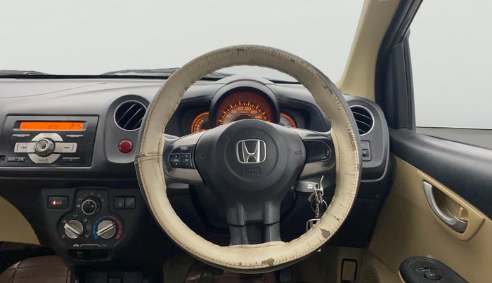 2014 Honda Brio S MT, Petrol, Manual, 57,158 km, Steering Wheel Close Up
