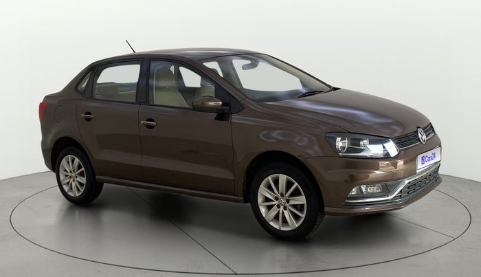 2016 Volkswagen Ameo HIGHLINE1.2L, Petrol, Manual, 27,425 km, Right Front Diagonal