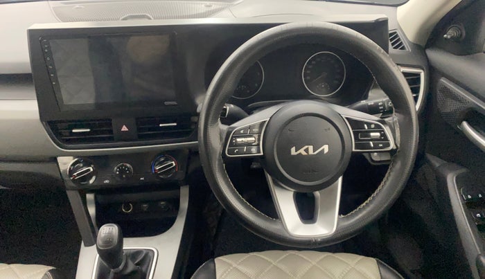 2022 KIA SELTOS HTE 1.5 DIESEL, Diesel, Manual, 62,750 km, Steering Wheel Close Up