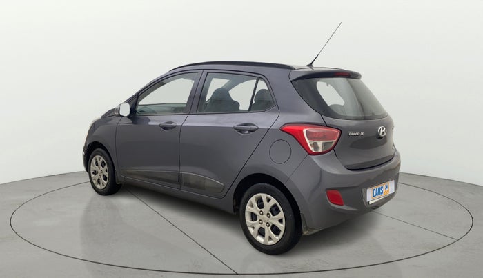2016 Hyundai Grand i10 SPORTZ 1.2 KAPPA VTVT, Petrol, Manual, 79,534 km, Left Back Diagonal