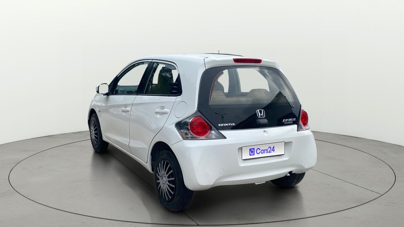 2014 Honda Brio S MT, Petrol, Manual, 73,099 km, Left Back Diagonal