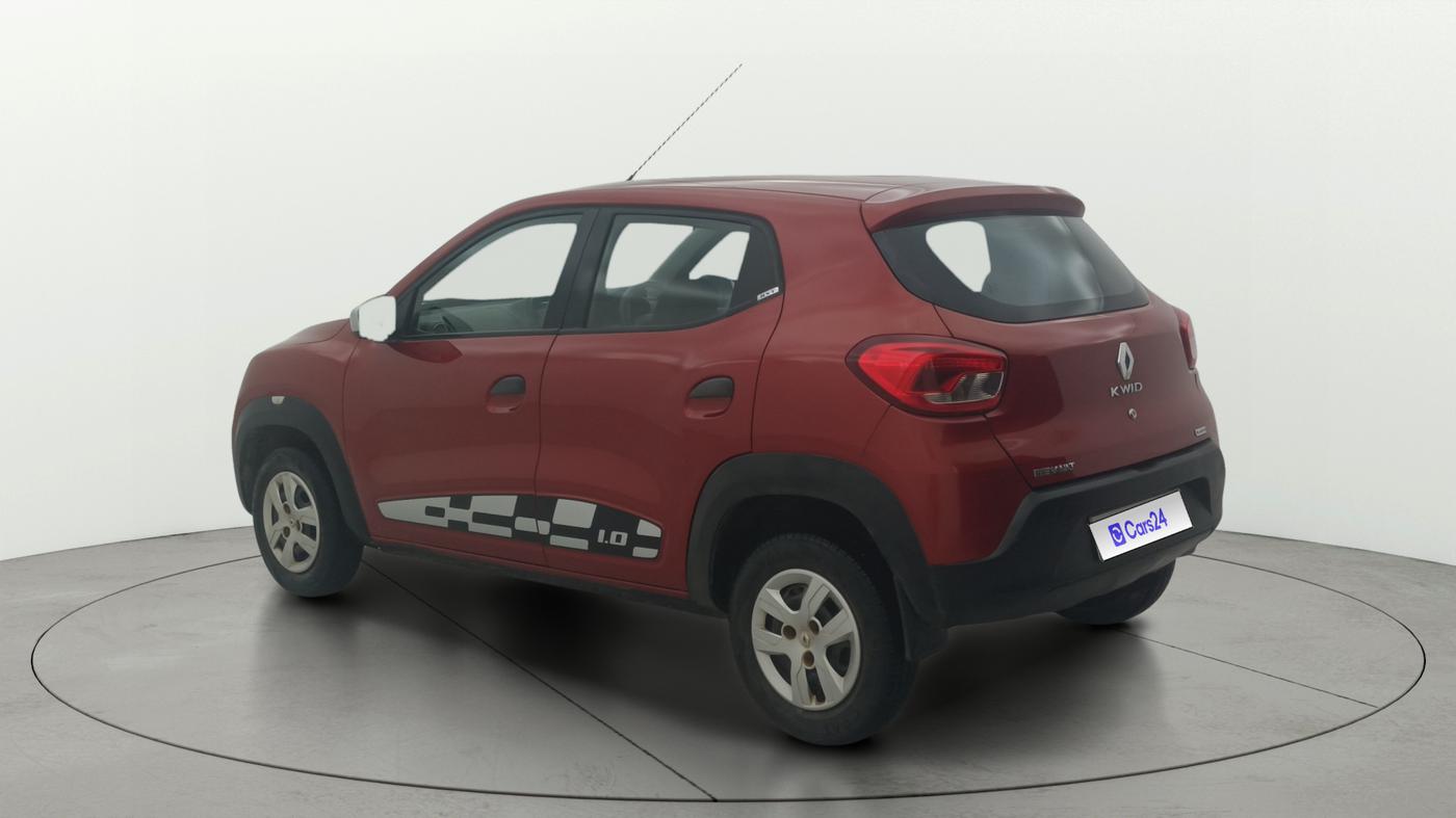 2017 Renault Kwid RXT 1.0 AMT, Petrol, Automatic, 15,755 km, Left Back Diagonal