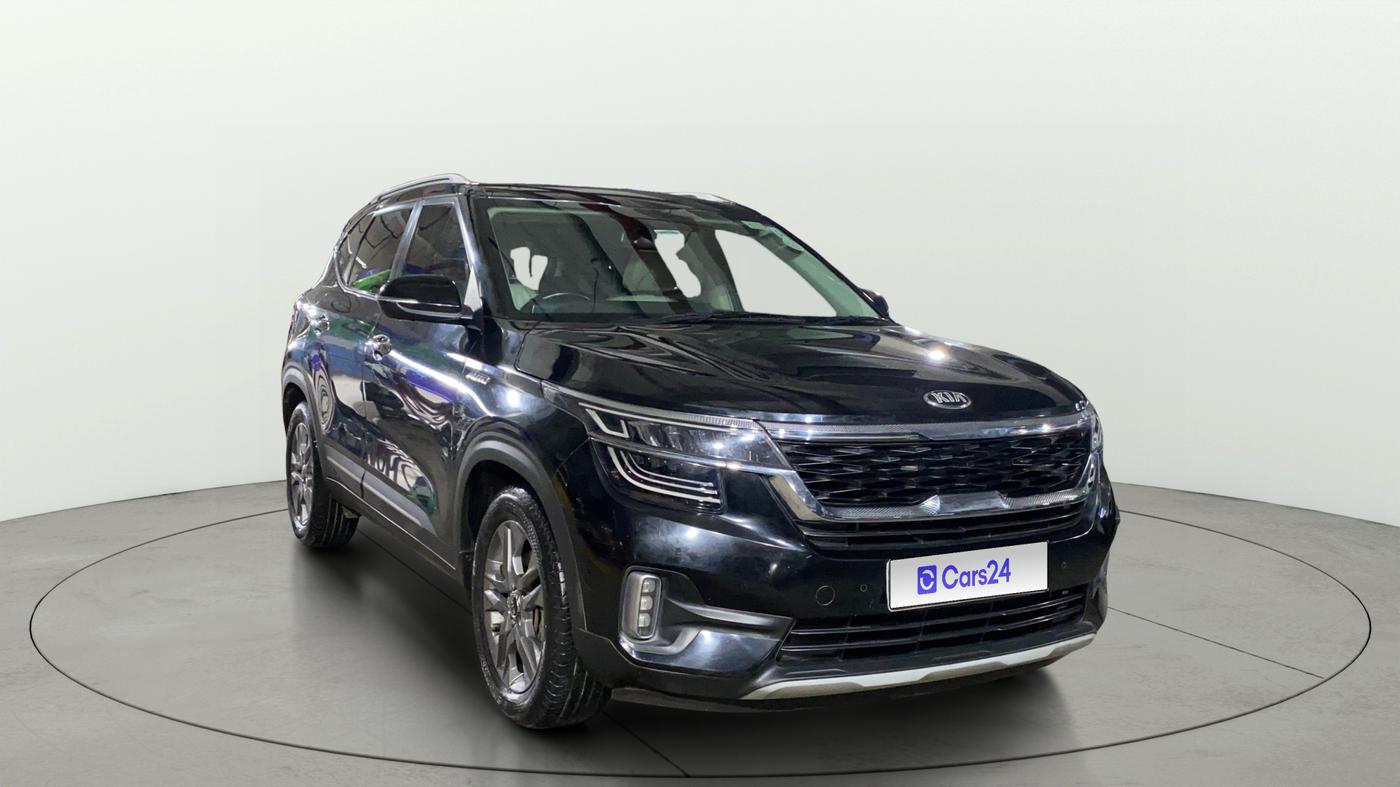 2019 KIA SELTOS HTX PLUS AT1.5 DIESEL, Diesel, Automatic, 65,248 km, Right Front Diagonal