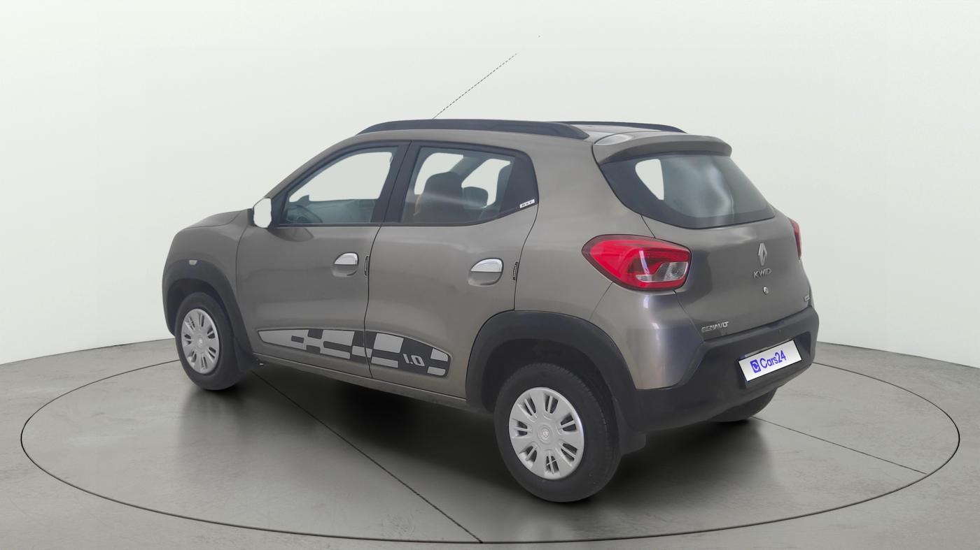 2017 Renault Kwid RXT 1.0 AMT, Petrol, Automatic, 1,01,755 km, Left Back Diagonal