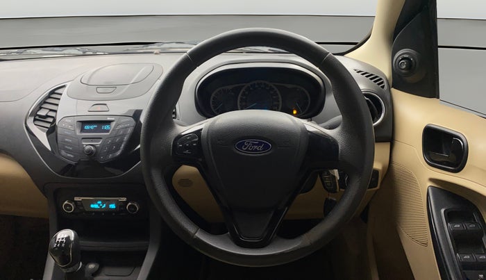 2018 Ford Figo Aspire TITANIUM 1.2 PETROL, Petrol, Manual, 42,113 km, Steering Wheel Close Up