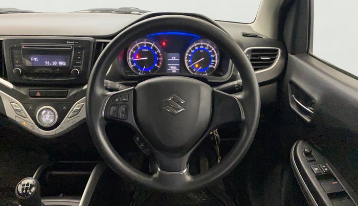 2015 Maruti Baleno DELTA PETROL 1.2, Petrol, Manual, 77,849 km, Steering Wheel Close Up