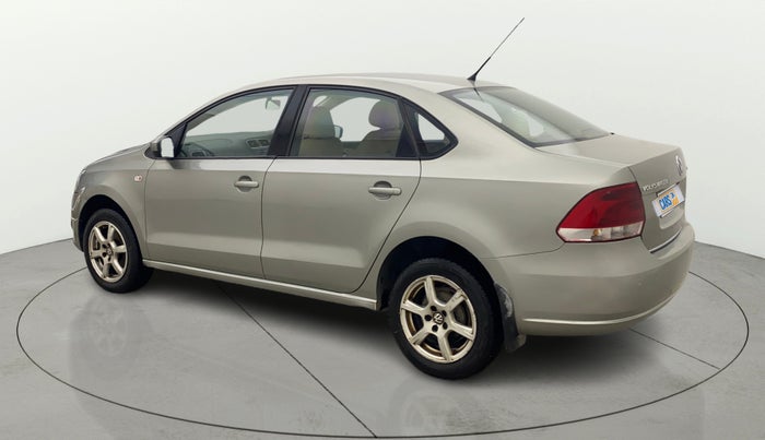2012 Volkswagen Vento HIGHLINE DIESEL 1.6, Diesel, Manual, 1,31,890 km, Left Back Diagonal