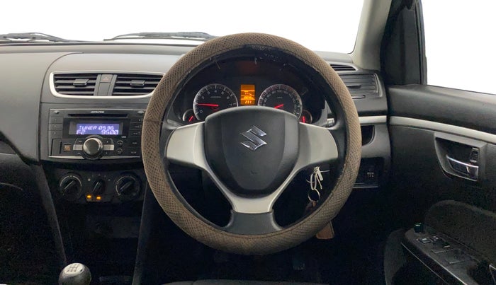 2014 Maruti Swift VXI, Petrol, Manual, 28,038 km, Steering Wheel Close Up
