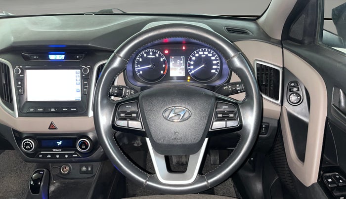 2018 Hyundai Creta SX PLUS AT 1.6 PETROL, Petrol, Automatic, 53,279 km, Steering Wheel Close Up