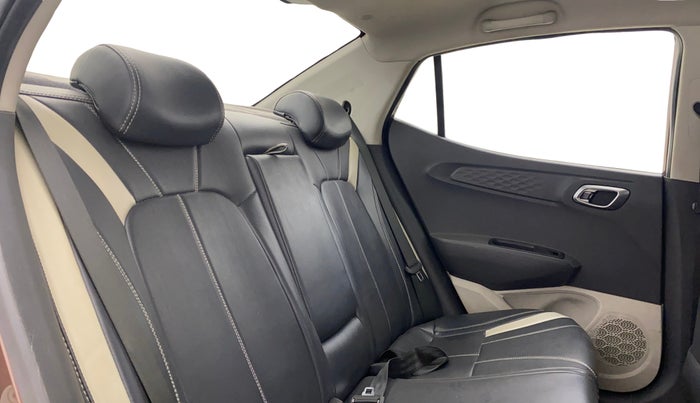 2021 Hyundai AURA SX PLUS 1.2 AMT, Petrol, Automatic, 89,864 km, Right Side Rear Door Cabin