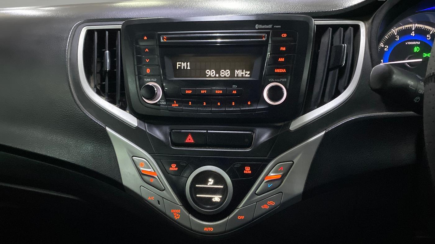 2017 Maruti Baleno ZETA PETROL 1.2, Petrol, Manual, 78,599 km, Air Conditioner