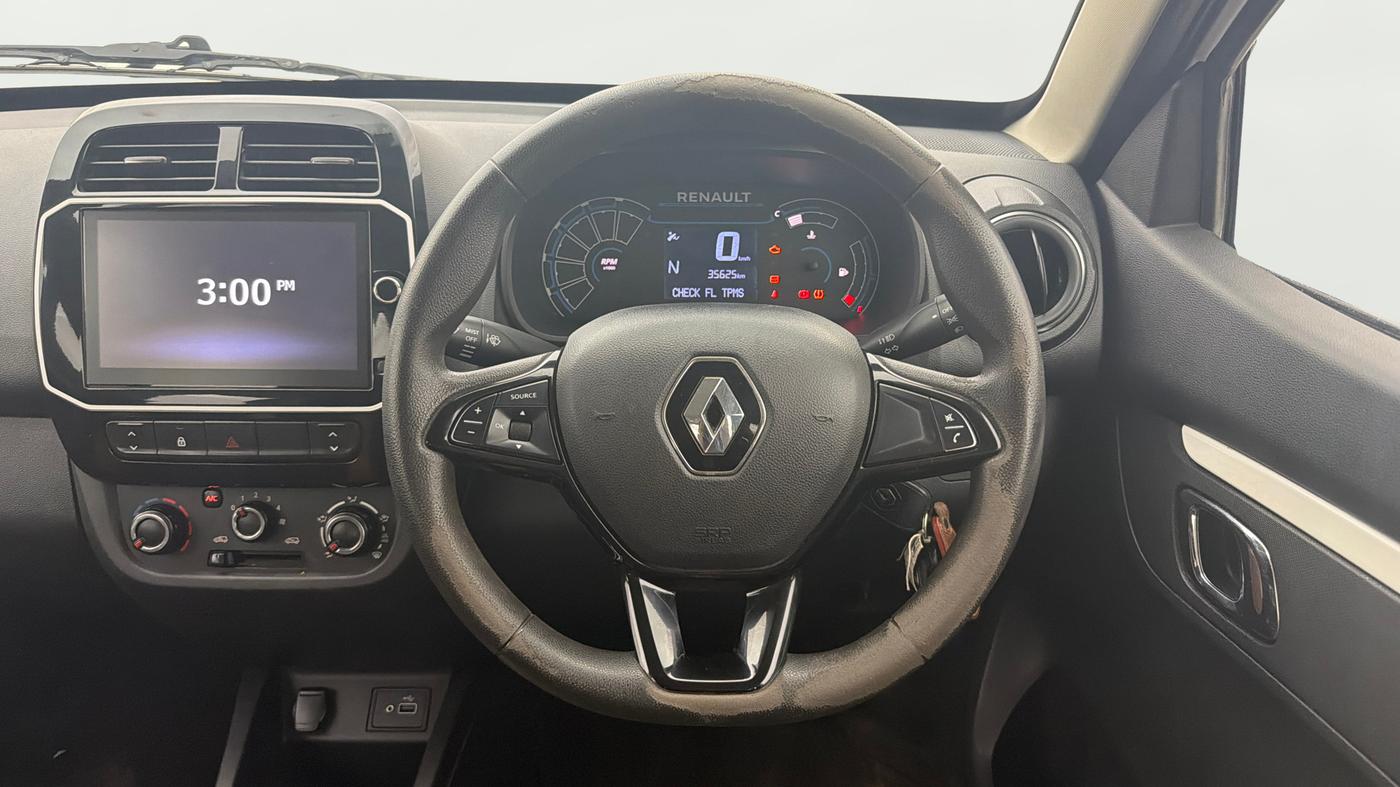 2023 Renault Kwid CLIMBER AMT 1.0, Petrol, Automatic, 35,572 km, Steering Wheel Close Up