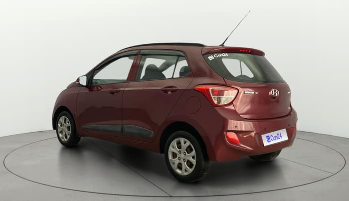 2016 Hyundai Grand i10 SPORTZ 1.2 KAPPA VTVT, Petrol, Manual, 40,707 km, Left Back Diagonal