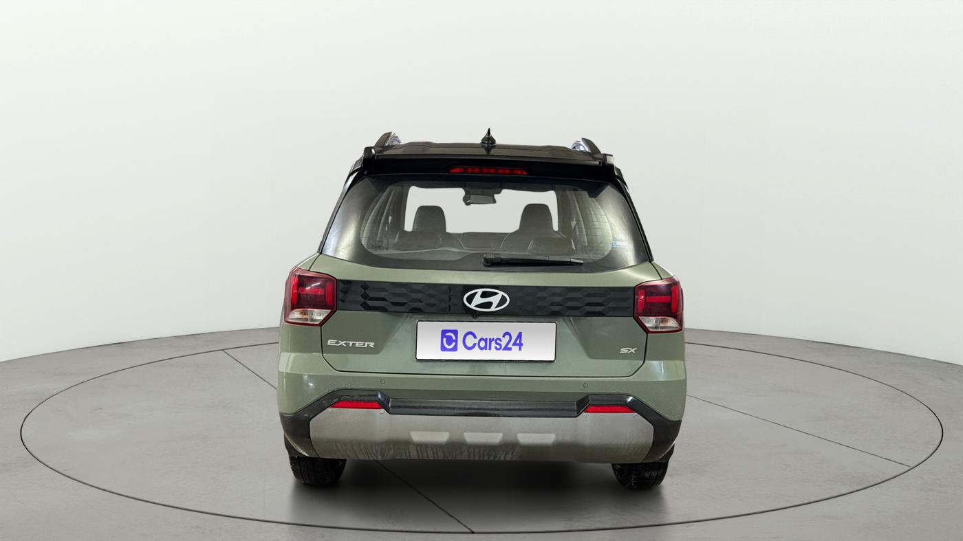 2023 Hyundai EXTER SX (O) CONNECT 1.2 MT DUAL TONE, Petrol, Manual, 45,550 km, Back/Rear