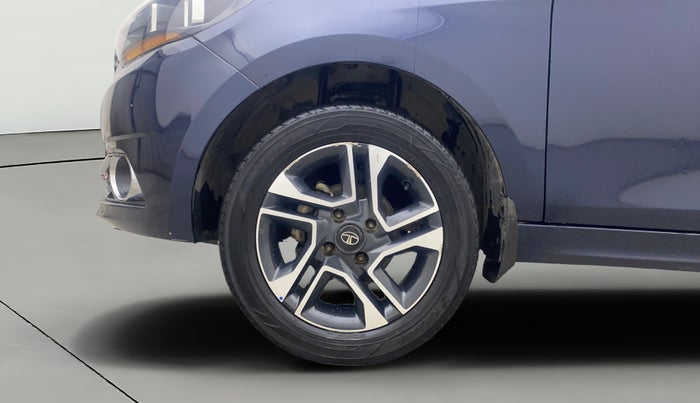 2019 Tata TIGOR XZA PETROL, Petrol, Automatic, 81,313 km, Left Front Wheel
