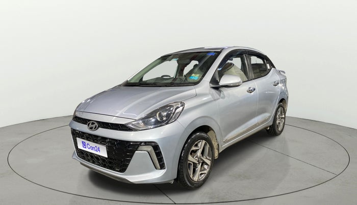 2023 Hyundai AURA SX 1.2 (O), Petrol, Manual, 32,558 km, Left Front Diagonal