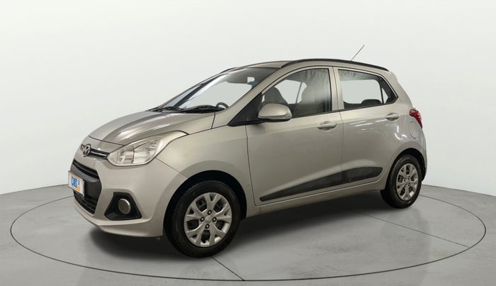 2016 Hyundai Grand i10 SPORTZ 1.2 KAPPA VTVT, Petrol, Manual, 67,228 km, Left Front Diagonal