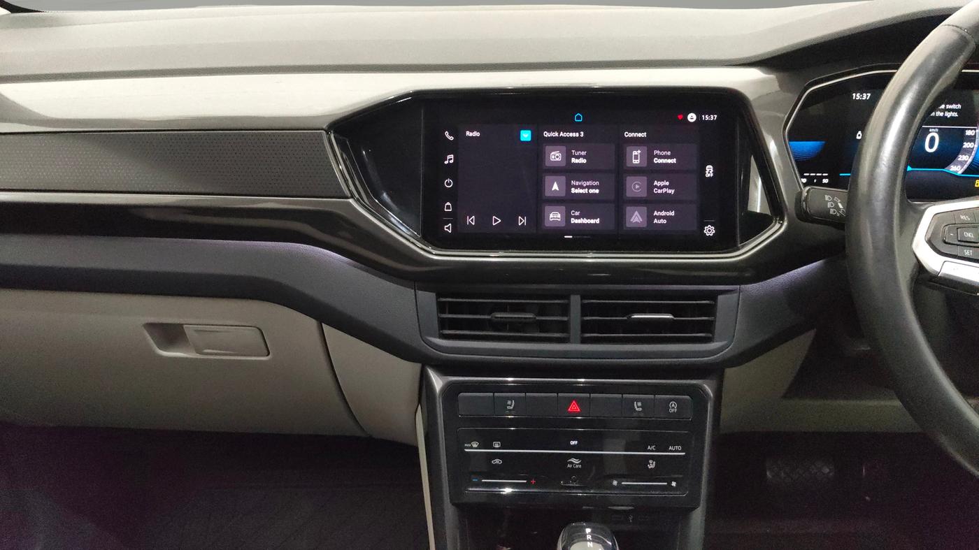 2023 Volkswagen TAIGUN TOPLINE 1.0 TSI AT, Petrol, Automatic, 33,166 km, Air Conditioner
