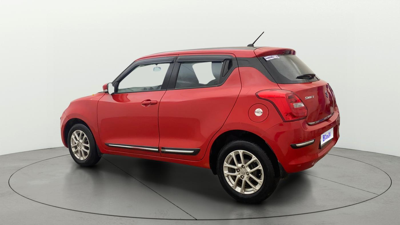 2018 Maruti Swift ZXI AMT, Petrol, Automatic, 57,878 km, Left Back Diagonal