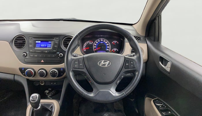 2015 Hyundai Grand i10 ASTA 1.2 KAPPA VTVT, Petrol, Manual, 12,210 km, Steering Wheel Close Up
