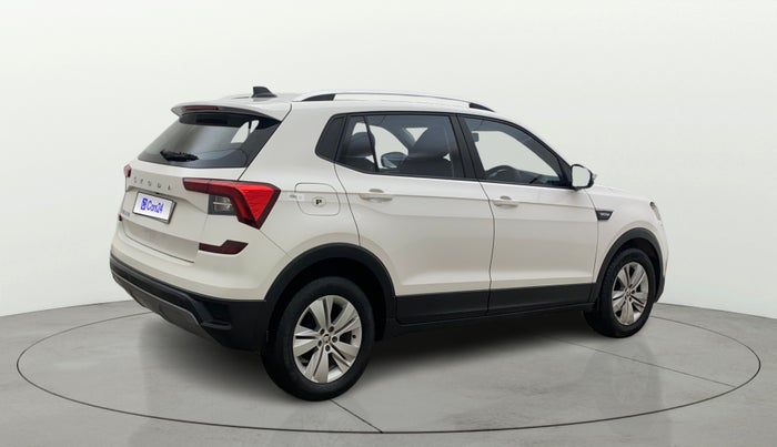 2021 Skoda KUSHAQ AMBITION 1.0L TSI AT, Petrol, Automatic, 74,587 km, Right Back Diagonal