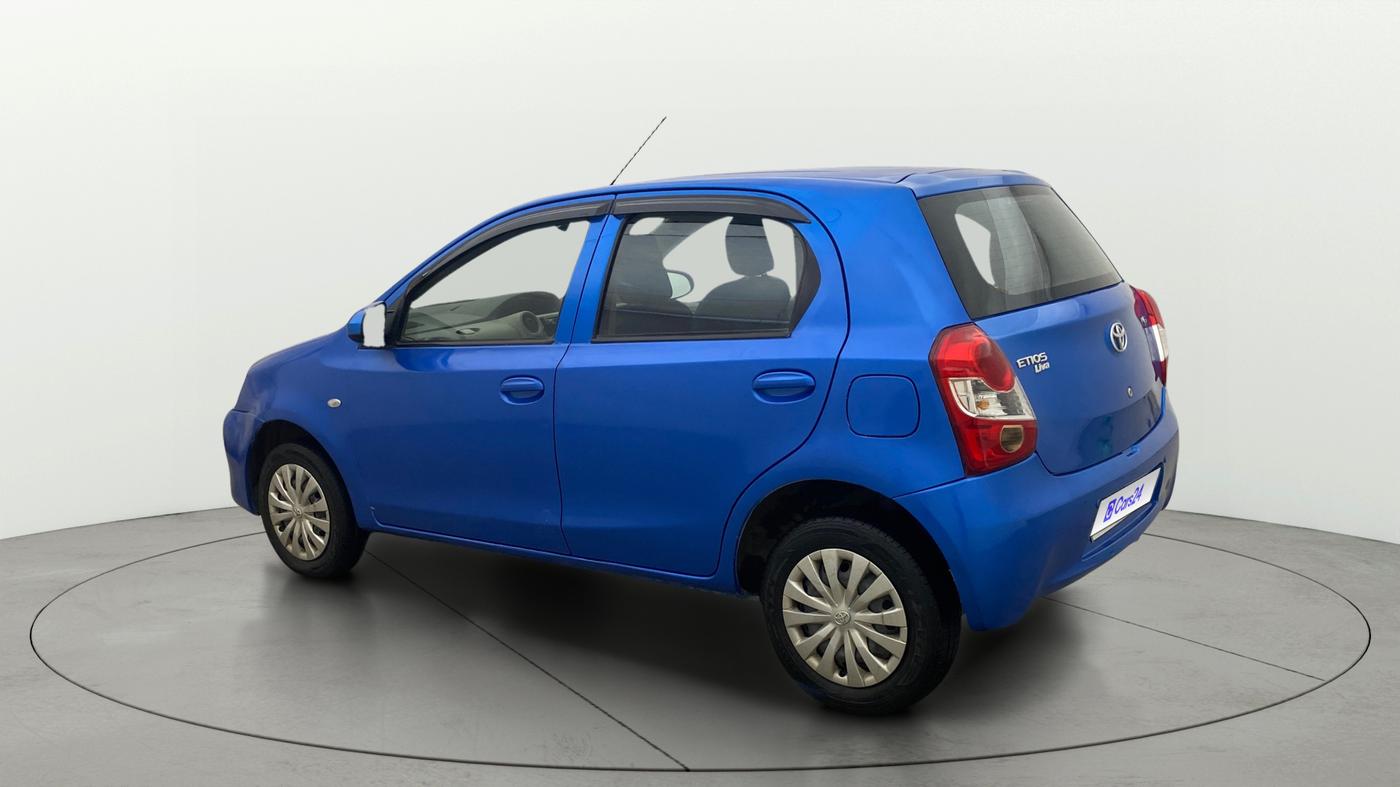 2015 Toyota Etios Liva G, Petrol, Manual, 34,776 km, Left Back Diagonal