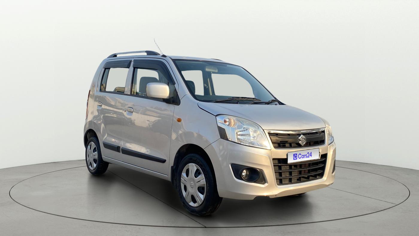 2018 Maruti Wagon R 1.0 VXI AMT, Petrol, Automatic, 25,963 km, Right Front Diagonal